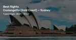Jetstar Return Fares: eg Sydney to Gold Coast $53 Return, Gold Coast to Sydney from $53 Return [Many Dates] @ Beat That Flight