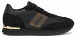 Boss Leather Faced Trainer with Honeycomb Detail $209 Delivered & More @ HUGO BOSS