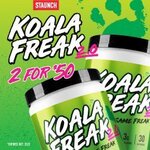 [Short Dated] 2 for $50 - Staunch Koala Freak 2.0 Pre-Workout + Free Delivery @ SHN