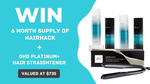 Win a 6 Month Supply of Hairhack + a GHD Hair Straightener from HairHack