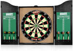 ONE80 Bristle Dartboard, Cabinet & Darts Set $114.90 Delivered @ DartsDirect