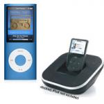 Apple iPod Nano 4GB Blue + Free THOMSON iPod Speaker Dock = $169