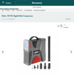 Ozito 12V DC Digital Mini Compressor $19.95 + Delivery ($0 C&C/ in-Store/ OnePass with $80 Order) @ Bunnings