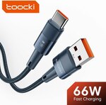 Toocki 6A USB A to Type C Cable Quick Charge QC4.0 66W 50cm US$2.39 / A$3.48 Shipped @ Toocki 3C via AliExpress