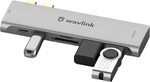 WAVLINK USB C Hub for MacBook, USB C Adapter with Thunderbolt 3, 4K HDMI, 100W PD Charging $14.72 @ Wavlink via Amazon