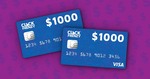 Win Two $1000 Gift Cards from Click Frenzy