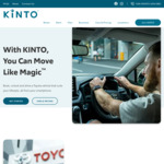 $50 off First Toyota Car Rental @ KINTO