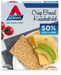 Atkins Low Carb Crispbread 100g $1.04 + Delivery ($0 Prime/ $39 Spend) @ Amazon Warehouse