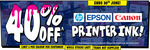 40% off Ink & Toner (Canon, Epson, HP) + Del ($0 C&C/in-Store) @ JB Hi-Fi & ($0-with Prime) Amazon AU (Price Beat @ Officeworks)