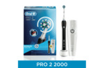 Oral B Pro 2 2000 Cross Action Black with Travel Case $69 + Delivery ($0 C&C) @ The Good Guys