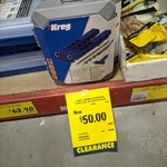 Kreg Pocket Hole Jig 320 $50 + Delivery ($0 C&C/ in-Store/ OnePass with $80 Order) @ Bunnings