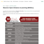 24 Free Short Courses @ University of The Philippines Open University Massive Open Distance eLearning