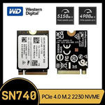 Western Digital SN740 2TB PCIe Gen4 NVMe M.2 2230 SSD US$93.50 (~A$144.69) Delivered @ Factory Direct Collected Store AliExpress