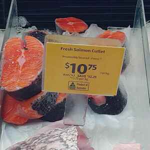 [VIC] Salmon Cutlets $10.75/kg @ Coles