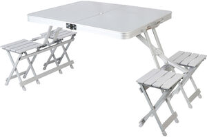 Wanderer Folding Table and Chair Set $99 + $14.99 Delivery ($0 C&C/ in-Store) Free Club Membership Required @ BCF