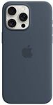 Apple iPhone 15 Pro Max Silicone Case with Magsafe Storm Blue $39 + Delivery ($0 C&C/ OnePass/ $65 Metro Spend) @ Officeworks