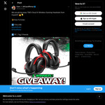 Win 1 of 2 HyperX Cloud III Wireless Gaming Headsets from Last of Cam