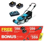 MAKITA 36V Brushless 2x 5.0Ah 460mm Lawn Mower Kit DLM464PT2 + Bonus Pts + Free Line Trimmer Kit + Redemptions $773 @ Total Tool