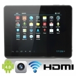 9.7" 10-Point Touch Screen Android 4.0 16GB Tablet PC with Wi-Fi HDMI Camera SD White $168.03