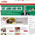 Coles Half Leg Ham $2.90 each (Geelong, VIC)