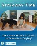 Win a Daikin MCB80 Air Purifier valued at $899 from Sensitive Choice + Daikin