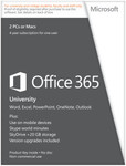 Office 365 Subscription Uni Offer - $99 over 4 Years