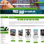 Up to 80% off Movies, Games and Blu-Rays @ Zavvi