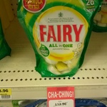 26 Fairy All-in-One Dishwashing Tablets Was $14 Now $5 at BigW