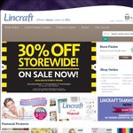 Lincraft 30% off Storewide - Instore and Online