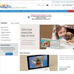 Free VistaPrint Wall Calendar (and Free Shipping for Order over $1)