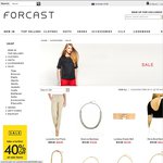 Forcast - Further 40% off Sale Items, Free Shipping Min Order $30