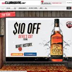 $10 OFF Jim Beam 'Devils Cut' with CCA Voucher @ Liqourland and First Choice