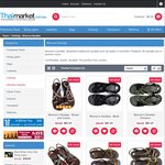Traditional Thai Women's Rope Sandals $21.21 - 15% off, $9.90 Del - Thaimarket.com.au
