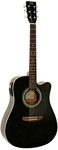 SCM - RRP $259 SX MD180CEBK Acoustic Electric Cutaway Guitar - Only $169 Delivered Aus-Wide