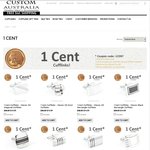 $0.01 Classic Men's Cufflinks, Free Delivery from AUS (Min $11.01 Purchase Required) @ Custom Australia