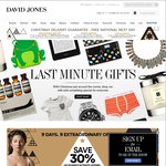 Bonus $20 Gift Card When You Spend $100 on Clothing (Including Sale Items) @ David Jones