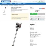 $298 Dyson DC45 Stick Vacuum Model No.21024 (Was $489) @ The Good Guys 