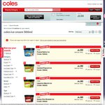 Coles 500ml Ice Cream - Now $4 Every Day (Was $6)