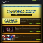 [Steam] Capcom Publisher Weekend up to 80% off