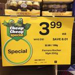 Ferrero Rocher 16pk $3.99 (Save 67% Usually $12) @ Woolworths [Mortdale, NSW]
