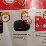 Vodafone Pocket Wi-Fi 3G R207 (Includes 3GB Data) $19.5 @ Coles