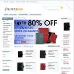 Filofax up to 80% off Organisers
