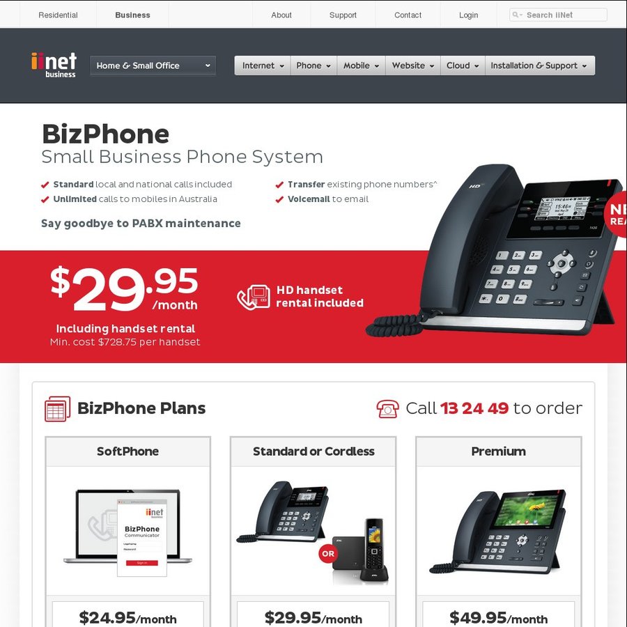 IiNet Small Business SIP Phone System - $29.95/Month Including ...