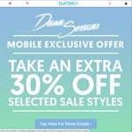 SurfStitch Extra 30% off Men's Singlets, Women's Tops, Dresses &Skirts (Mobile Exclusive, Login or Sign up Required)