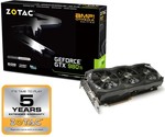 Zotac GeForce GTX 980ti AMP! Omega Edition £337.09 (~AU $589) Delivered @ Overclockers UK
