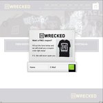 Wrecked Clothing - 50% off Store Wide - T-Shirts $17.50, Hoodies $35, Crewneck Jumpers $30 + Shipping from $8