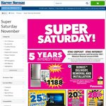 Super Saturday Sale - 554lts Panasonic Fridge for $1188 + Bonus Gifts, 65 Inch Hisense UHD Smart TV $1498 + More @Harvey Norman