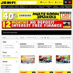 Samsung 4K UHD HDR Smart LED TVs (Series 6) - 50" $898 - JB Hi-Fi 3 Day Price Frenzy