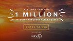 Win a Share of 1,000,000 Velocity Frequent Flyer Points from Credit Card Compare