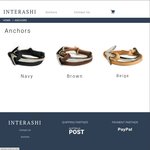 Crescent Anchor Bracelet by Interashi.co for $19.99 (Save $5) + $2 Shipping